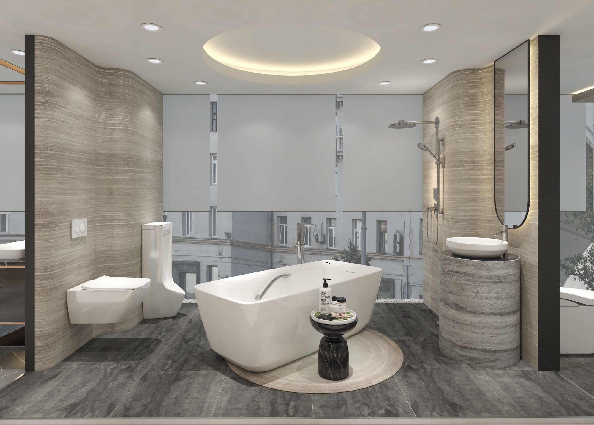 Phối cảnh showroom đại lý 9